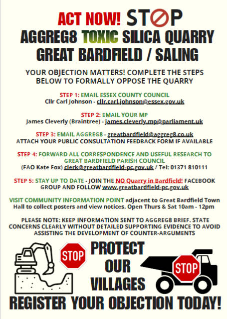 Quarry proposal objections