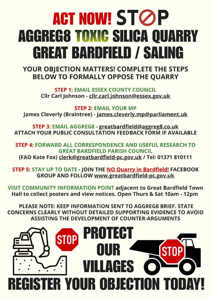 Stop the silica quarry